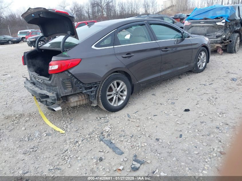 VIN 5NPE24AF8GH385542 2016 HYUNDAI SONATA no.4