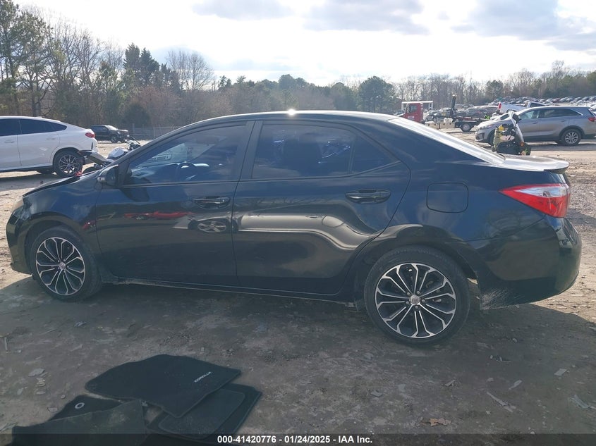 2014 TOYOTA COROLLA VIN: 2T1BURHE9EC083037