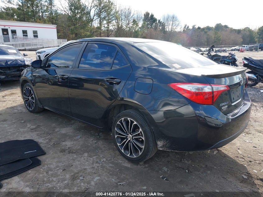 2014 TOYOTA COROLLA VIN: 2T1BURHE9EC083037