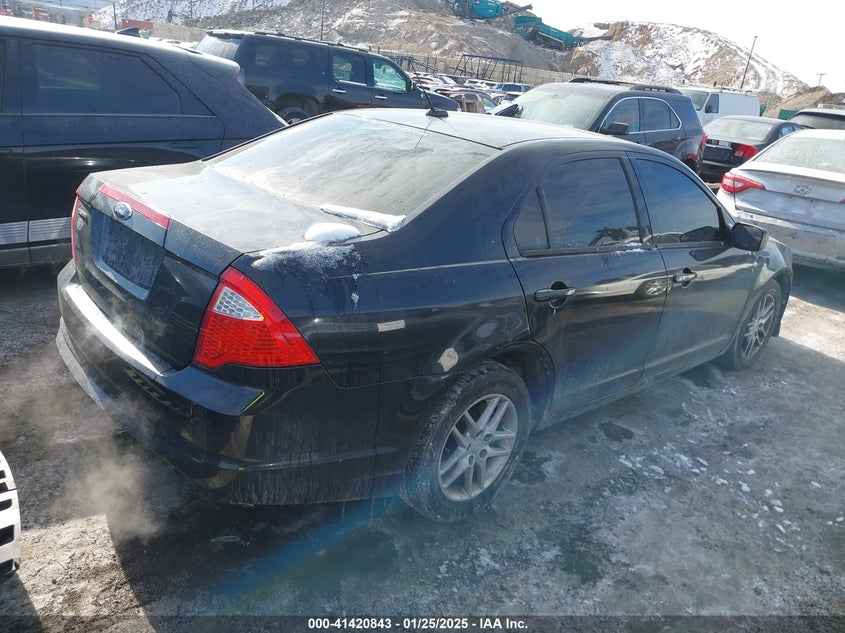 2012 FORD FUSION VIN: 3FAHP0GA4CR419167