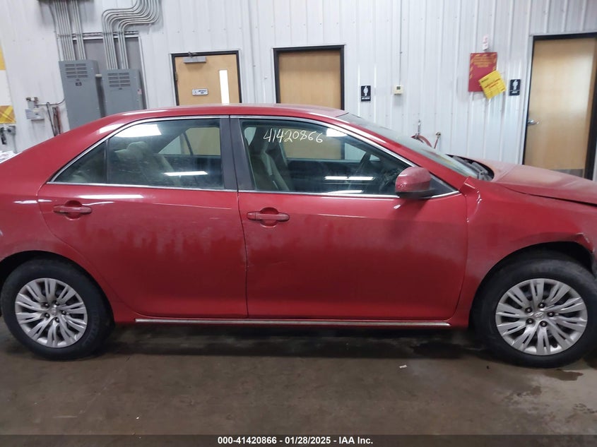 2012 TOYOTA CAMRY VIN: 4T4BF1FK5CR249527