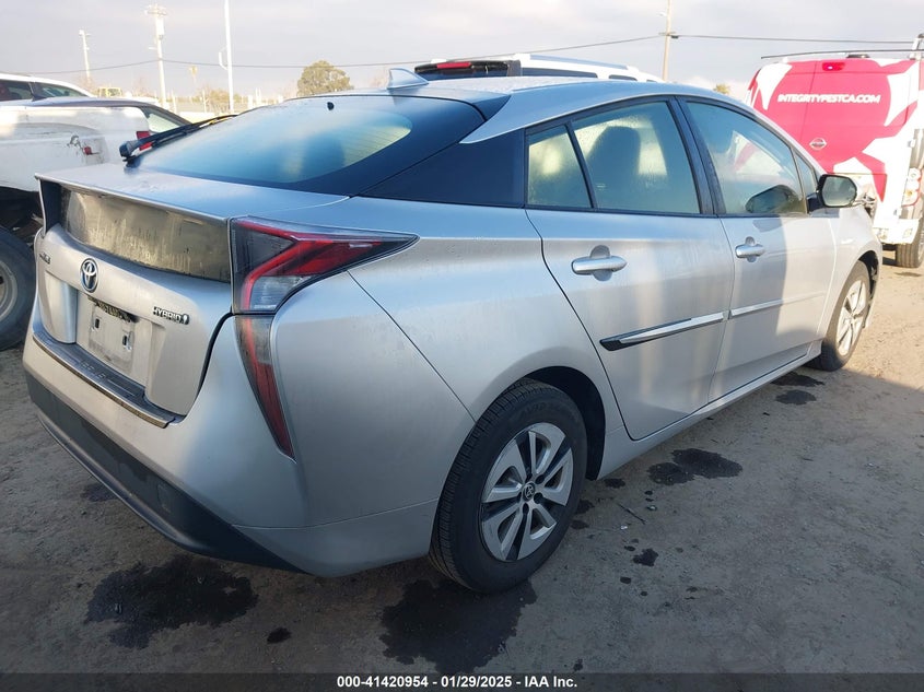 2016 TOYOTA PRIUS VIN: JTDKARFU9G3500641