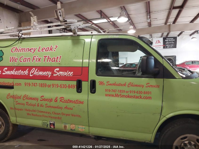 2010 Chevrolet Express G2500 Work Van VIN: 01GCZGFBA9A114735 Lot: 41421226