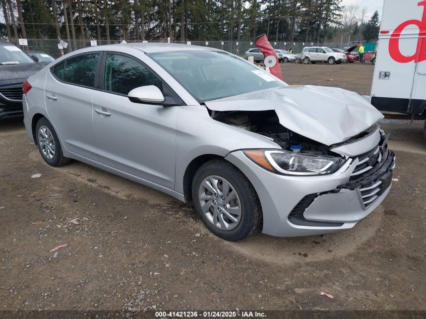 2018 HYUNDAI ELANTRA SE - KMHD74LF7JU648011