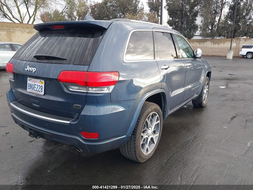 2019 JEEP GRAND CHEROKEE OVERLAND 4X4 - 1C4RJFCG6KC726690