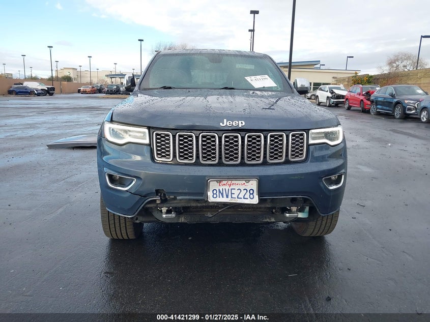 2019 JEEP GRAND CHEROKEE OVERLAND 4X4 - 1C4RJFCG6KC726690