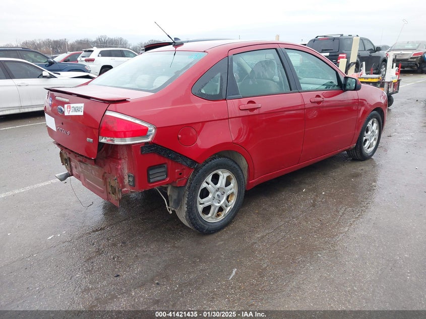 2009 FORD FOCUS VIN: 1FAHP36N39W147948