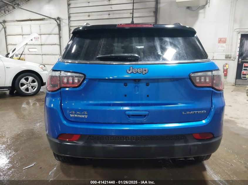 2018 Jeep Compass Limited 4X4 VIN: 3C4NJDCB6JT365648 Lot: 41421440