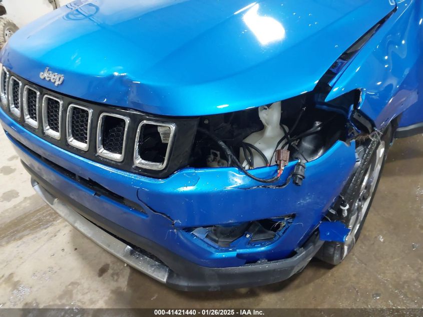 2018 Jeep Compass Limited 4X4 VIN: 3C4NJDCB6JT365648 Lot: 41421440