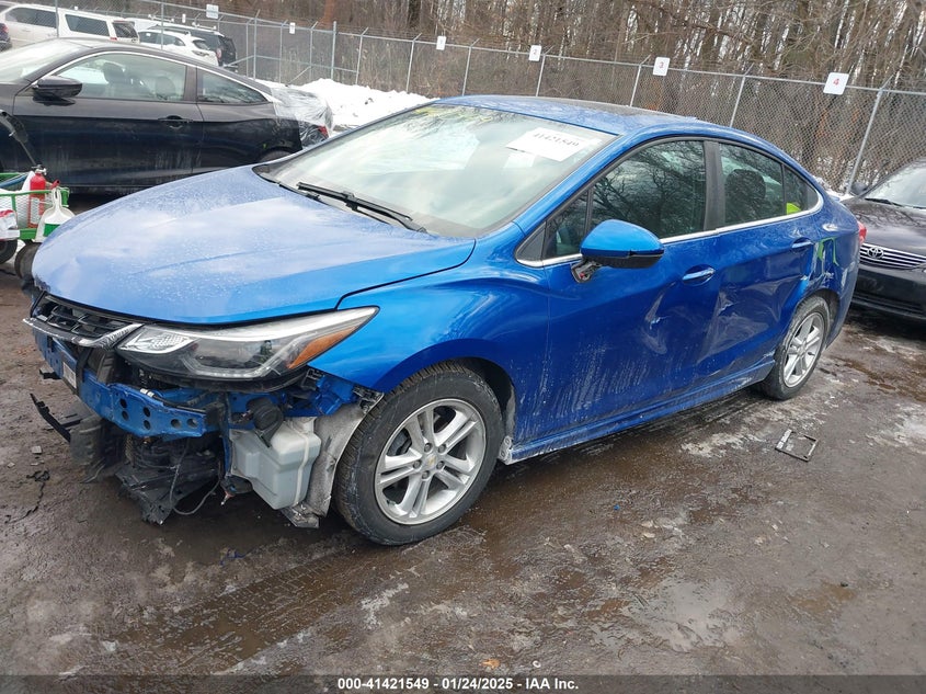 2016 CHEVROLET CRUZE VIN: 1G1BE5SM5G7302885