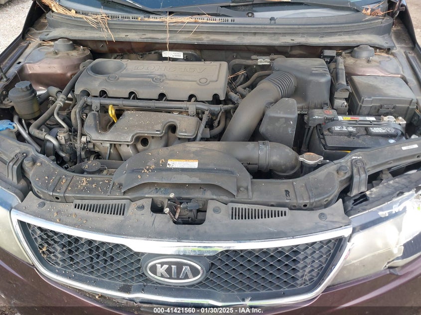 2010 Kia Forte Ex VIN: KNAFU4A29A5848403 Lot: 41421560