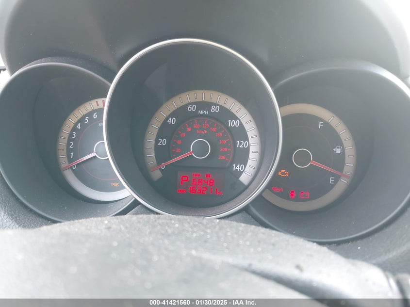 2010 Kia Forte Ex VIN: KNAFU4A29A5848403 Lot: 41421560