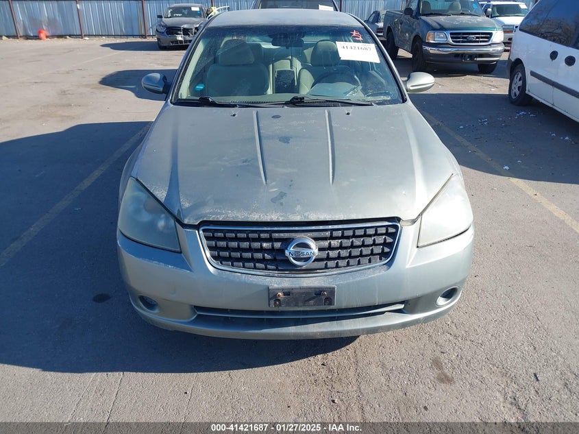 2006 NISSAN ALTIMA VIN: 1N4AL11D56N345058