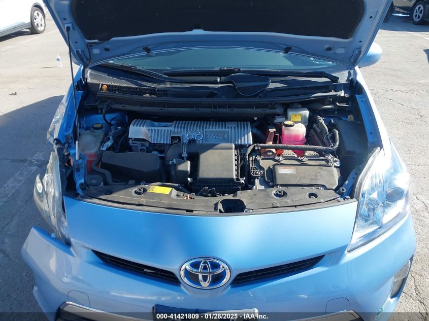 2014 Toyota Prius Plug-In VIN: JTDKN3DP1E3054710 Lot: 41421809