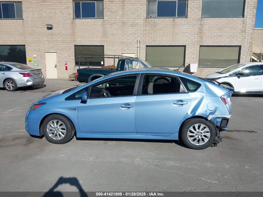 2014 Toyota Prius Plug-In VIN: JTDKN3DP1E3054710 Lot: 41421809