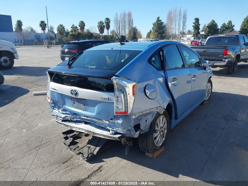 2014 Toyota Prius Plug-In VIN: JTDKN3DP1E3054710 Lot: 41421809