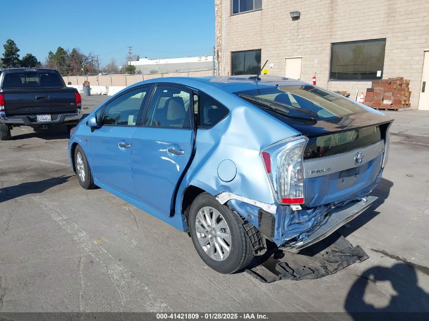 2014 Toyota Prius Plug-In VIN: JTDKN3DP1E3054710 Lot: 41421809