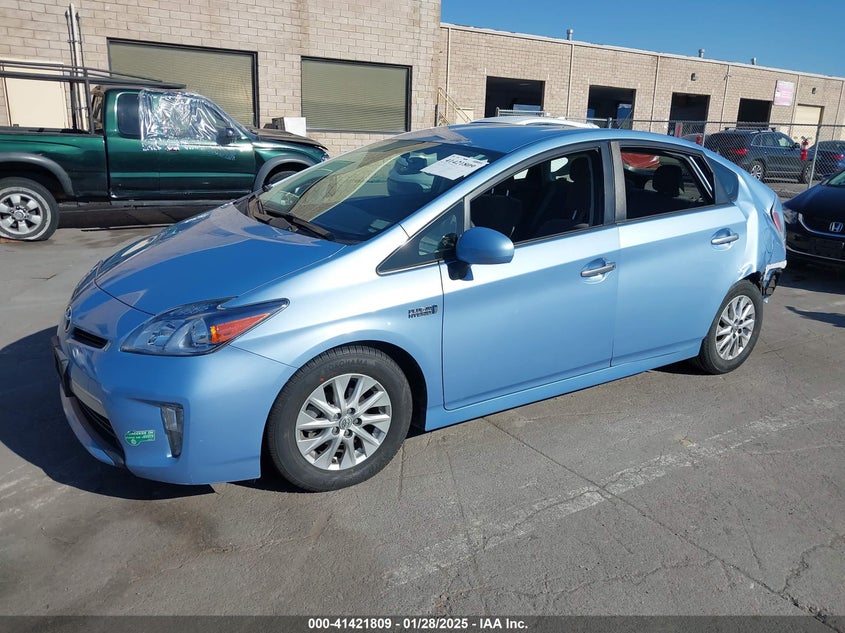 2014 TOYOTA PRIUS PLUG-IN VIN: JTDKN3DP1E3054710