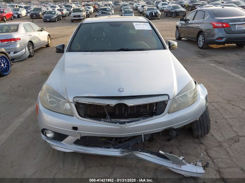 2008 Mercedes-Benz C 350 Sport VIN: WDDGF56X08F065072 Lot: 41421982