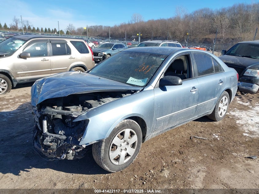 2009 HYUNDAI SONATA VIN: 5NPET46C09H545038