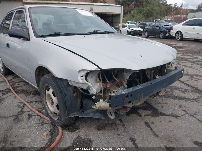 2002 Toyota Corolla Ce VIN: 1NXBR12E327632849 Lot: 41422215