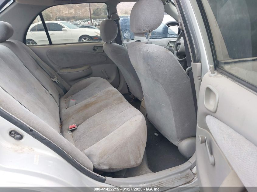 2002 Toyota Corolla Ce VIN: 1NXBR12E327632849 Lot: 41422215