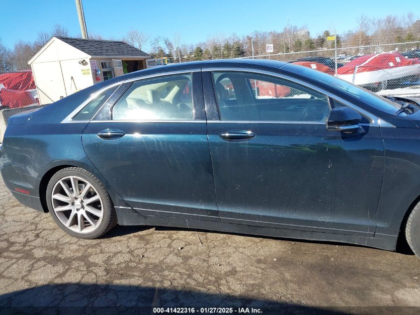 2014 Lincoln Mkz VIN: 3LN6L2J9XER808451 Lot: 41422316