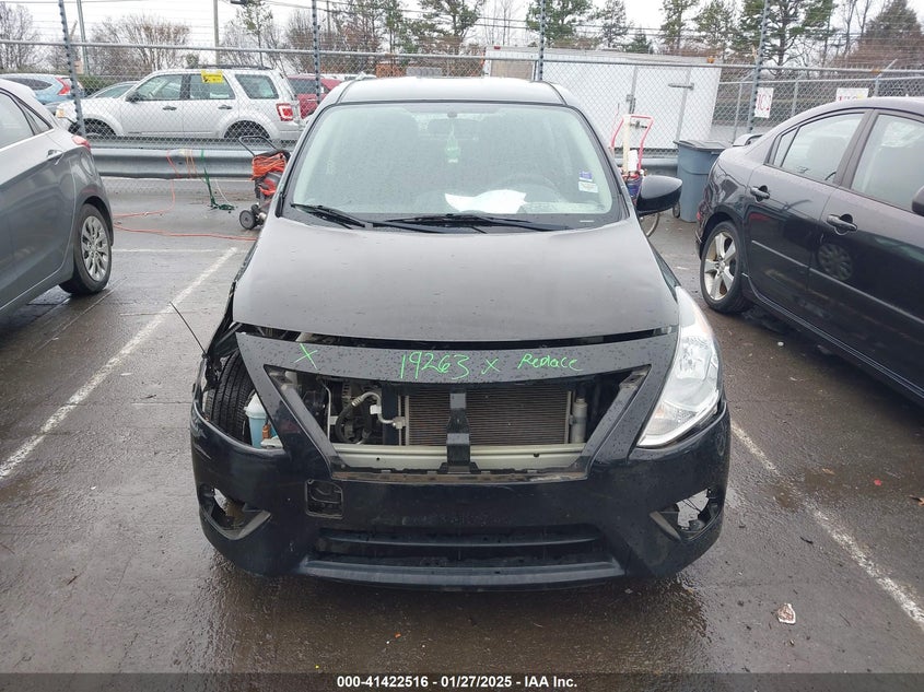 2019 Nissan Versa 1.6 S+ VIN: 3N1CN7AP5KL821011 Lot: 41422516