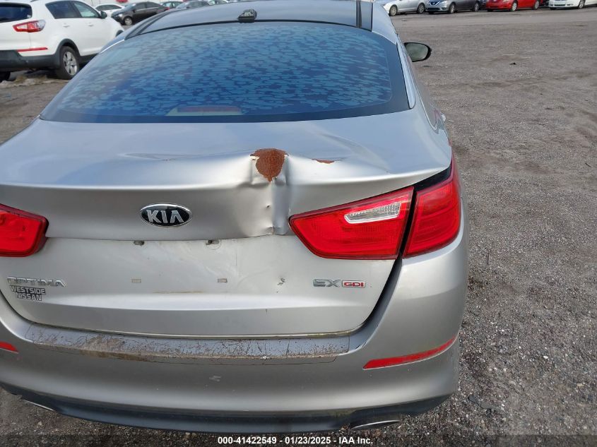 VIN 5XXGN4A75EG293449 2014 KIA Optima, EX no.6