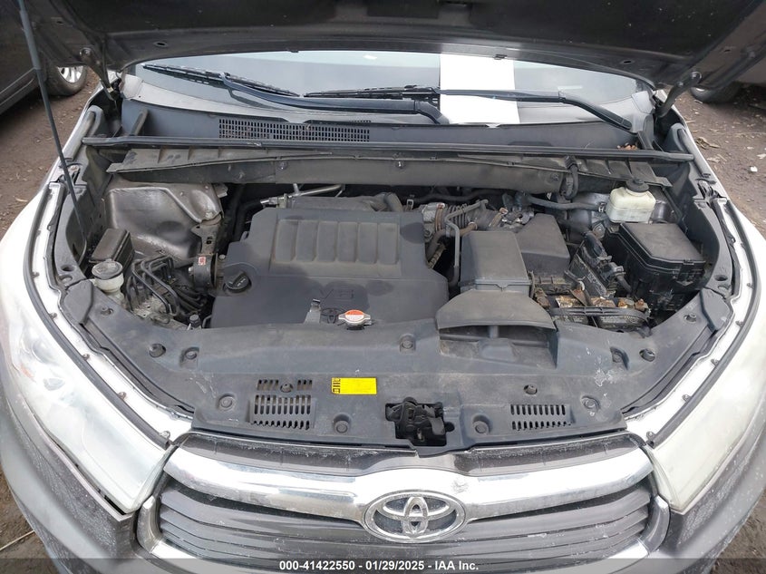 2016 TOYOTA HIGHLANDER XLE V6 - 5TDJKRFH3GS235080