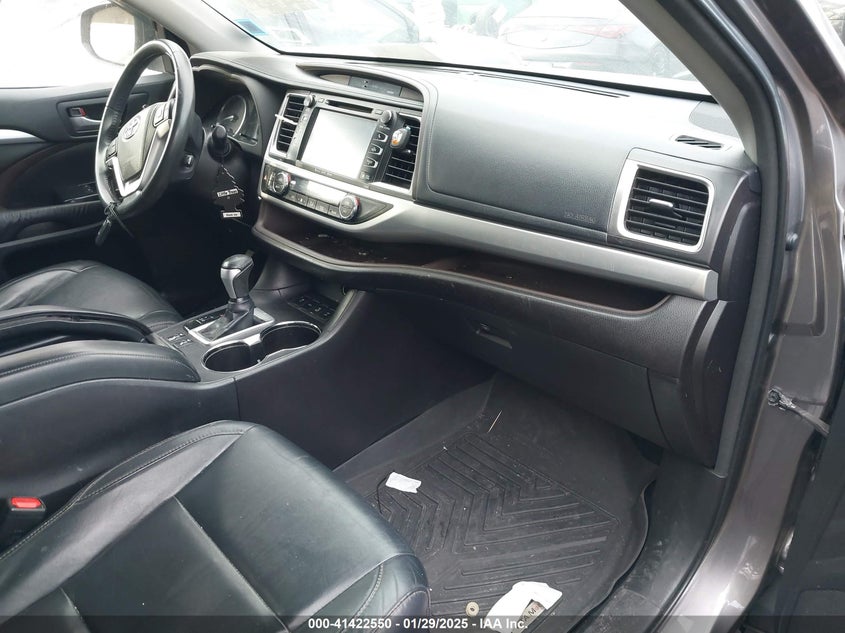 2016 TOYOTA HIGHLANDER XLE V6 - 5TDJKRFH3GS235080