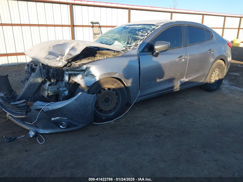 2015 MAZDA MAZDA3 VIN: 3MZBM1U7XFM129408