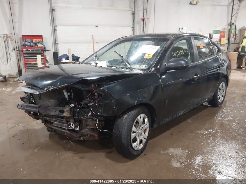 2010 HYUNDAI ELANTRA VIN: KMHDU4AD1AU836677