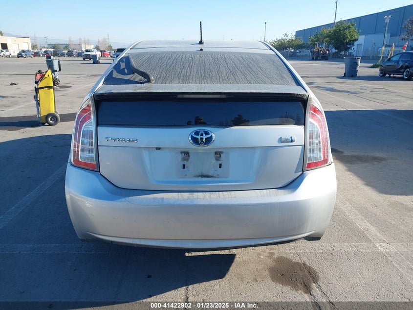 2015 TOYOTA PRIUS VIN: JTDKN3DU5F0405305