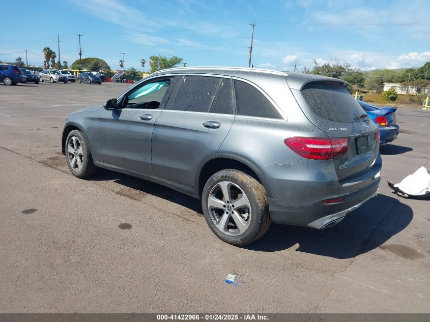 2019 MERCEDES-BENZ GLC 300 - WDC0G4JB4KV136148