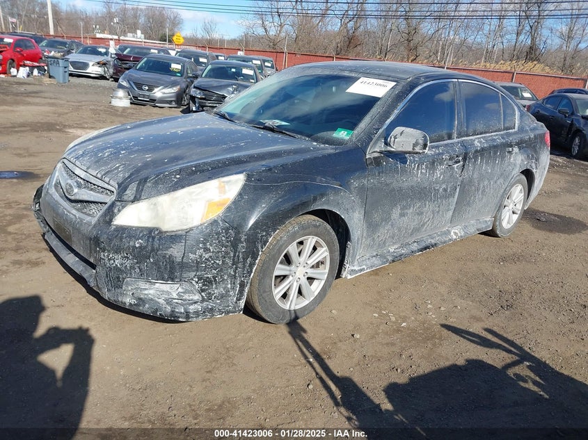 2010 SUBARU LEGACY VIN: 4S3BMBC6XA3219332