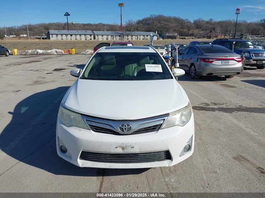 2012 TOYOTA CAMRY VIN: 4T1BK1FK9CU015011