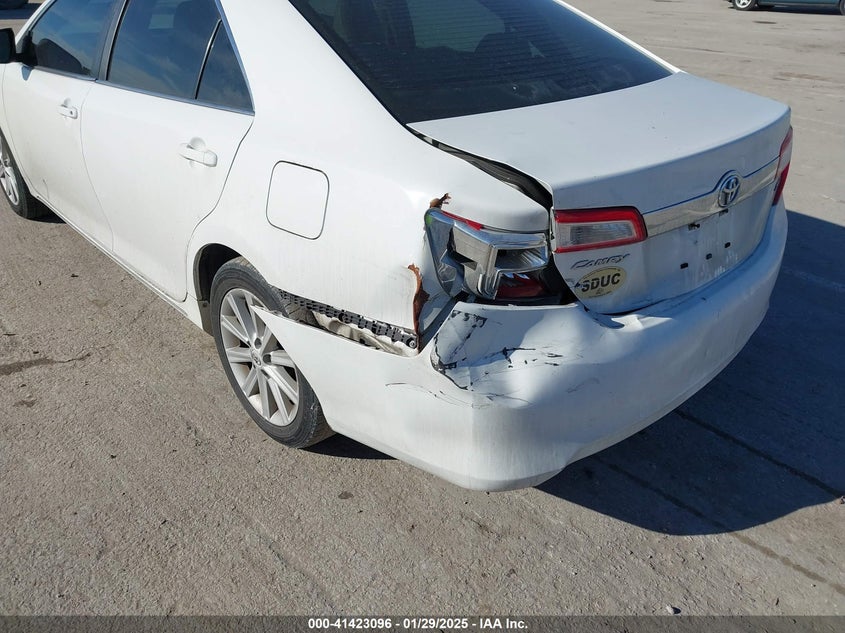 2012 TOYOTA CAMRY VIN: 4T1BK1FK9CU015011