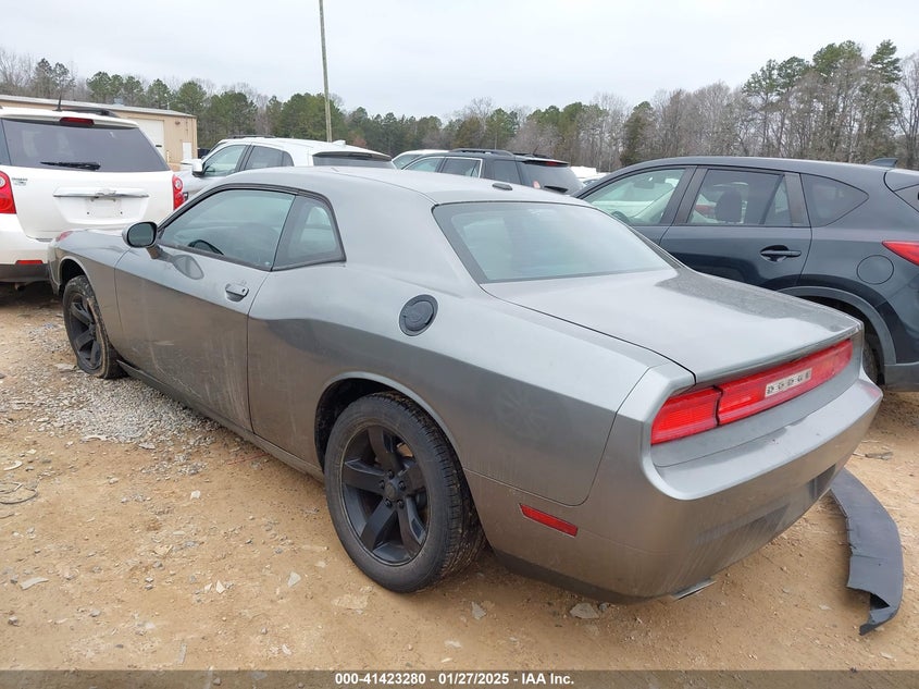 2011 DODGE CHALLENGER VIN: 2B3CJ4DG3BH596939