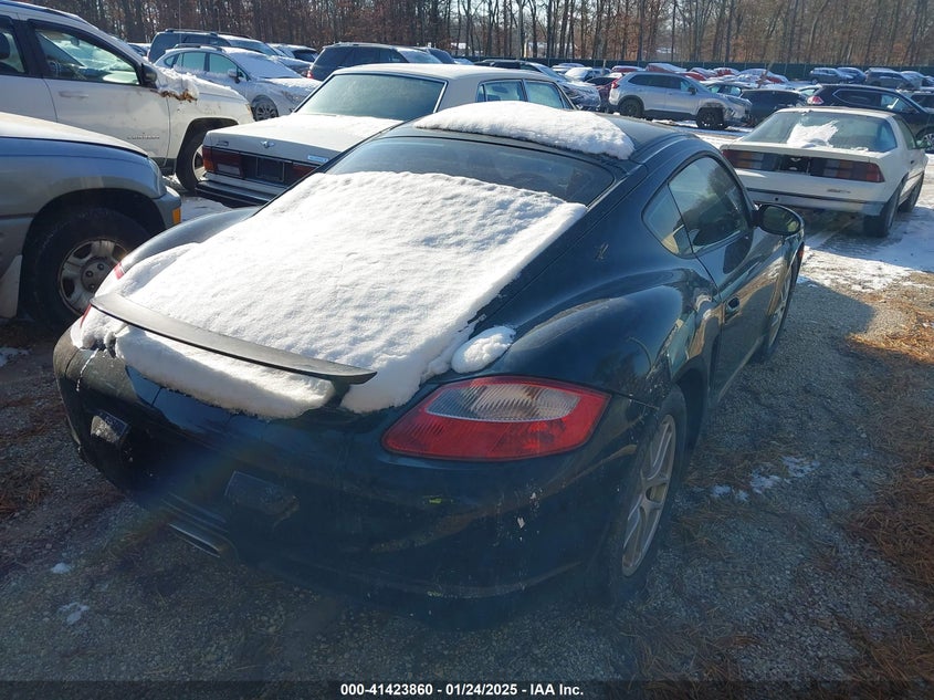 2007 PORSCHE CAYMAN VIN: WP0AA29867U761818