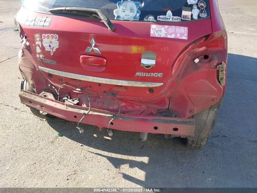 2017 MITSUBISHI MIRAGE ES - ML32A3HJ0HH007356