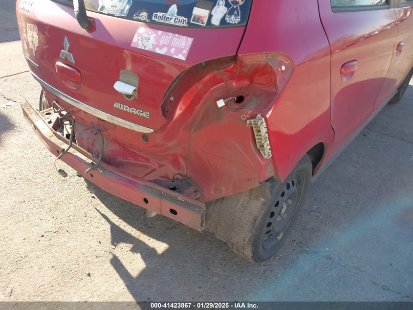 2017 MITSUBISHI MIRAGE ES - ML32A3HJ0HH007356