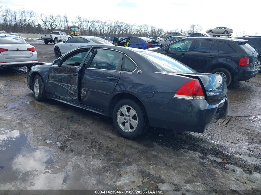 2009 CHEVROLET IMPALA VIN: 2G1WT57N291167101