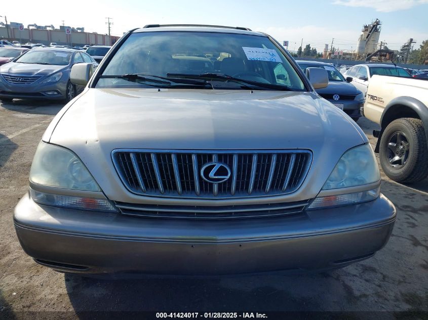 2001 Lexus Rx 300 VIN: JTJHF100210199285 Lot: 41424017