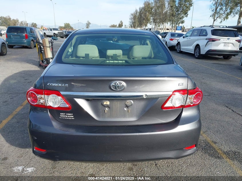 2013 TOYOTA COROLLA VIN: JTDBU4EE5DJ122510
