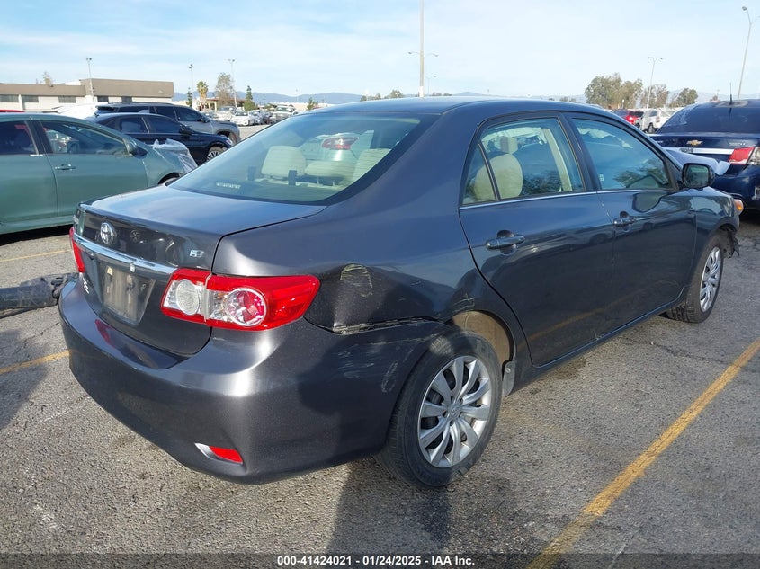 2013 TOYOTA COROLLA VIN: JTDBU4EE5DJ122510
