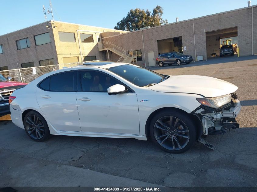 2018 Acura Tlx Tech A-Spec Pkgs VIN: 19UUB3F65JA006897 Lot: 41424039