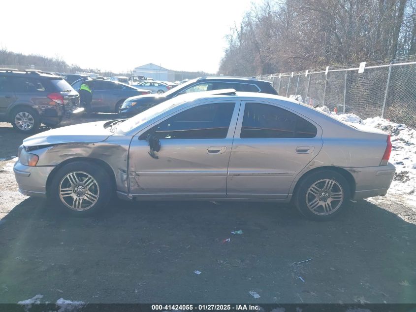 2007 Volvo S60 2.5T VIN: YV1RS592272606248 Lot: 41424055