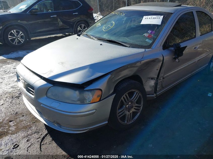 2007 Volvo S60 2.5T VIN: YV1RS592272606248 Lot: 41424055