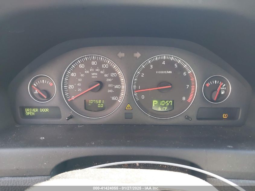 2007 Volvo S60 2.5T VIN: YV1RS592272606248 Lot: 41424055